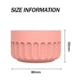 thumbnail image 4 of 2 fundas de silicona para vasos Stanley Quencher de 40 oz y 30 oz con asa, para IceFlow de 20 oz y 30 oz, funda protectora para la parte inferior de la taza de la botella de agua para accesorios de, 4 of 5