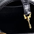 thumbnail image 5 of Pre-Owned Gucci Jackie 1961 Chain Hobo Crystal GG Embellished Fabric with Lizard Mini By Rebag, 5 of 6