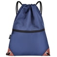 thumbnail image 1 of Mochila Mochila con cordón de saco de gimnasio Mochila con cordón resistente al agua Bolsa con bolsi Abody Mochila, 1 of 7