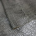 thumbnail image 7 of ArtisanCowhides Genuine Crocodile Embossed Cowhide Leather for Crafts – Silver 20 Sq ft, 7 of 7