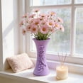 thumbnail image 6 of YiJuHui Shatterproof Plastic Vase Decorative Centerpiece, Faux Rattan Porcelain Look Floral Arrangement, Waterproof Lightweight Home Decor for Living Room Bedroom Dining Table Party Event, 6 of 6