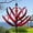 Red, variant on Wind Spinner for Garden and Yard - 35 Inch Metal Kinetic Wind Sculptures for Outdoor Decor
