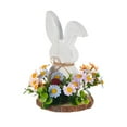 thumbnail image 1 of asddcavvf Easter Bunny Decoration Wooden Table Centerpiece Rabbit Easter Tabletop Spring Decoration Farmhouse Easter Decorations For Home Kitchen Dining Room Large Ornament Ornament, 1 of 8