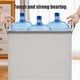 thumbnail image 5 of Almacenamiento resistente con asas reforzadas Bolsas de almacenamiento extragrandes para ropa Bolsa de mano Cremallera doble reforzada para ahorrar espacio Viajes para el hogar y, 5 of 7