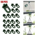 thumbnail image 1 of 50 pcs Greenhouse Twist Clips Plastic Greenhouse Fixing Clips for Aluminium Greenhouse Insulation Netting Shading, 1 of 5