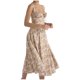 thumbnail image 5 of ICHUANYI Clearance Fashion Women Summer Printing V-Neck Sleeveless Loose Sleeveless Suspender Dress(Yellow, M) ICHUANYI WER2023081404057, 5 of 7