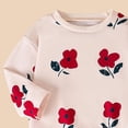 thumbnail image 5 of Wonitaaizi Baby Girl Clothes Toddler Fall Winter Outfits Girl Sweatshirt Pants Set 2Pcs Clothing Sets (18-24 Months,Pink), 5 of 7