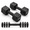 Black, variant on Adjustable Dumbbell Set of 2, 6 Lbs Total, Black, Fast Switching Hand Weights for Home Workouts