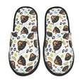 thumbnail image 1 of Fotbe Rottweiler Pantuflas Peludas para Mujer con Estampado, Zapatillas de Peluche, Zapatos de Invierno para Casa, Uso Interior y Exterior-Large, 1 of 8