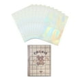 thumbnail image 3 of A5 Binder Photocard Binder Almacenamiento de tarjetas comerciales Titular de la tarjeta de visita, Photocard Holder Álbum de fotos para el libro de in Marrón Baoblaze Carpeta de tarjetas fotográficas, 3 of 8