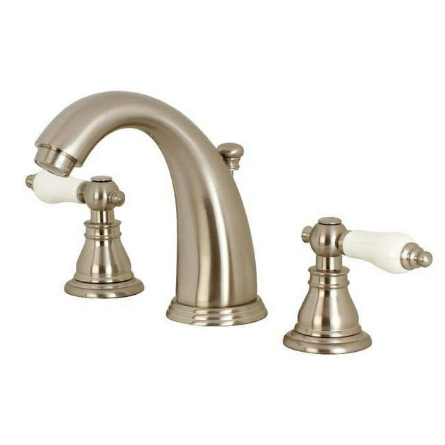 Kingston Brass KB988APL Robinet de Toilette Traditionnel Répandu - Nickel Brossé