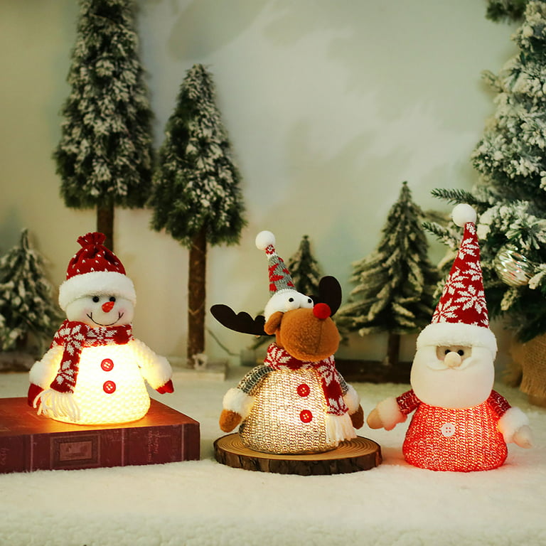 6 Pcs DIY Mini Snowman Hats Crafts Doll Decor Princess Accessories Decorate