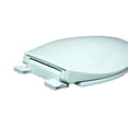 thumbnail image 3 of Slow Close Plastic Elongated Contemporary Design Toilet Seat with a Closed Front and Release 'N' Clean Hinge, Dresden Blue, 3 of 3