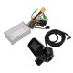 thumbnail image 2 of DEWIN 36/48/60V 350W Controlador de Motor sin escobillas Bicicleta eléctrica 3 Modos Kit de Controlador de Onda sinusoidal con Interruptor de Cambio de Panel de Pantalla LCD, 2 of 5