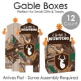 thumbnail image 6 of Big Dot of Happiness Gone Hunting - Treat Box Party Favors - Deer Hunting Camo Baby Shower or Birthday Party Goodie Gable Boxes - Set of 12, 6 of 8
