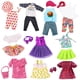 thumbnail image 2 of Set de ropa para muñecas ebuddy para muñecas de 18 pulgadas (10 juegos), 2 of 6