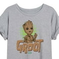 thumbnail image 3 of Marvel Guardians of the Galaxy - Baby Groot - Women's Oversized Graphic T-Shirt, 3 of 5