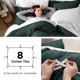 thumbnail image 5 of Funda Nórdica King Size - Juego de fundas nórdicas prelavadas, 3 piezas, 1 funda nórdica, 5 of 9