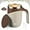 Brown, variant on 2026 New Automatic Magnetic Stirring Coffee Mug, SelfStirring Coffee Mug Rechargeable, Stainless Steel Self Mixing ,Coffee Cup Stirrer Auto Mug for Office, School (Brown)