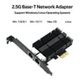 thumbnail image 7 of Fenvi Dual Port 2.5GbE PCIe Network Adapter Card with Intel I226 Chip, 2500Mbps RJ45 Ethernet Lan Card for Desktop PC - Supports Windows & Mac OS, 7 of 7