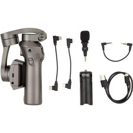 UPC: 0869937000145 | 3XS 3-Axis Handheld Gimbal for Smartphone with Saramonic SmartMic