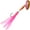 HMR UV Gold/Pink, variant on Panther Martin PMSSTUVHHS_15_HMGPT Salmon & Steelhead Hammered Hoochie Skirt Spinning Lure - UV Gold/Pink - 15 (1/2 oz)