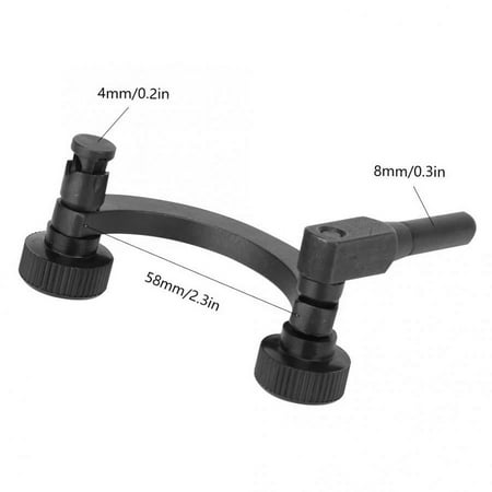 

8mm Half Round Combination Test Dial Indicator Stand Digital Gauge Extension Rod