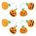 thumbnail image 1 of South Pumpkin Face Keychain Hanging Ornament for Festive Decor 8Pcs, 1 of 5