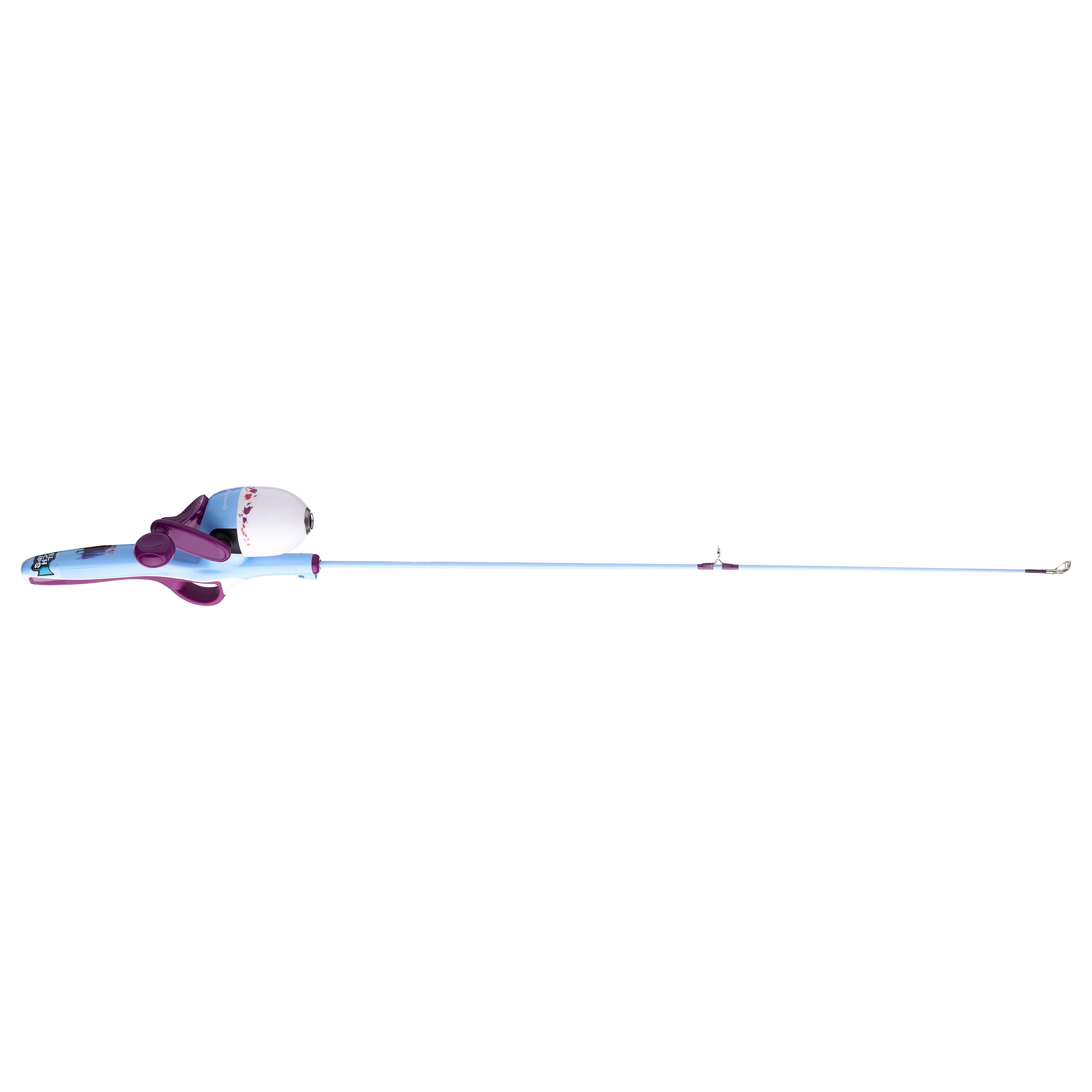 Shakespeare Disney Frozen Spincast Fishing Combo, 2'6" Medium Rod, 5 Size Reel