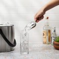 thumbnail image 3 of Cuchara para comida Houdini de aluminio fundido doble, acero inoxidable, 18 cm, 3 of 5
