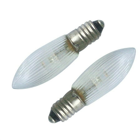 

Randolph Pack of 12 E10 LED Replacement Lamp Bulb Candle Light Bulb for Light Chains 10 V