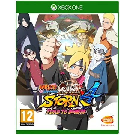 Naruto Shippuden Ultimate Ninja Storm 4: Road To Boruto (Xbox One) Naruto Shippuden Ultimate Ninja Storm 4: Road to Boruto (Xbox One) Brand : bandai namco entertainment store Weight : 2.46 ounces DISCOVER NEWLY PLAYABLE CHARACTERS such as Boruto  Sarada and Mitsuki MASTER THE NEW COMBINATION TECHNIQUES of the old and new generations WATCH YOUR FRIENDS’ MATCH through the spectator mode In a renewed Hidden leaf Village  enjoy the story and battles with Boruto! While you do your best to pass the chuunin exam  a new threat menaces the shinobi world. The impetuous Momoshiki and his loyal servant Kinshiki drag you in a brutal battle. Will you be enough powerful to defeat them Naruto Shippuden: Ultimate Ninja Storm 4 - Road to Boruto concludes the Ultimate Ninja Storm series and collects all of the DLC content packs for Storm 4. Not only will players get the Ultimate Ninja Storm 4 game and content packs  they will also get an all new adventure Road to Boruto which contains many new hours of gameplay focusing on the son of Naruto who is part of a whole new generation of ninjas.
