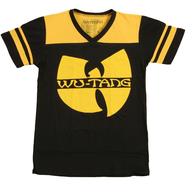 Wu Tang Men's #36 Striped Sleeve Soccer Medium Black/Yellow - Walmart.com