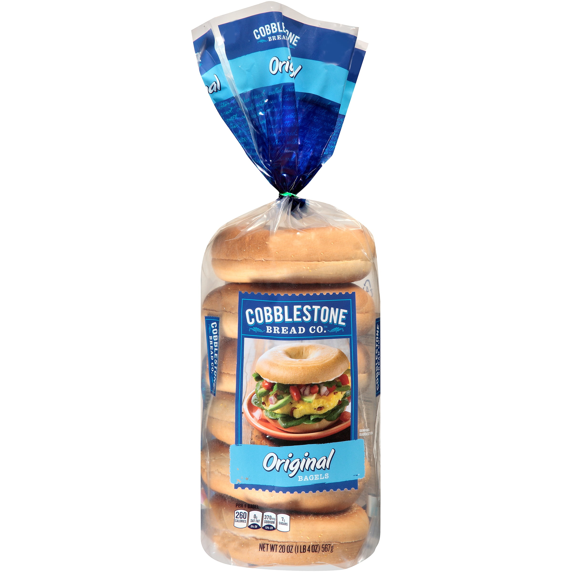 Cobblestone Bread Co.™ Original Bagels 20 oz. Bag
