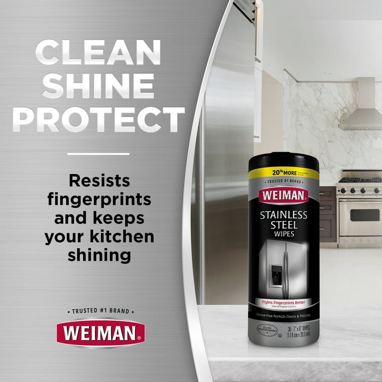 Weiman Stainless Steel Wipes (30 ct)