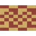 thumbnail image 1 of Ahgly Company Machine Washable Indoor Rectangle Transitional Yellow Area Rugs, 8' x 10', 1 of 7