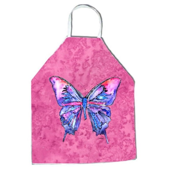 27 H x 31 W in. Butterfly on Pink Apron