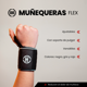 thumbnail image 2 of Muñequeras Ajustables STS para Gym gris, 2 of 6