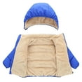 thumbnail image 5 of Jandel Winter Children Hooded Down Padded Parkas Kids Thicken Fleece Jackets Girls Boys Warm Coat Outerwear Overcoat, 5 of 5