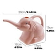 thumbnail image 2 of yotijay Elephant Watering Can Sprinkling Pot for Plants Houseplants Pink, 2 of 9