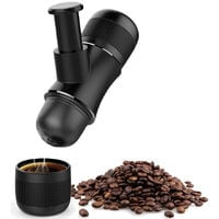 QUETO 8 Bar, Portable Espresso Mini Travel Coffee Maker