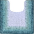 thumbnail image 1 of Better Trends BATO2020TU Better Trends Torrent Collection 100% Cotton 20' x 20' Contour Bath Rug in Turquoise, 1 of 1