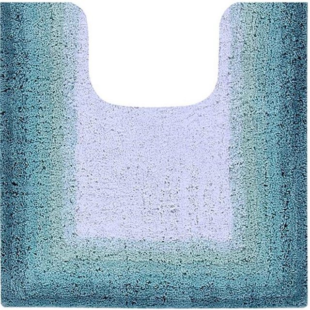 Better Trends BATO2020TU Better Trends Torrent Collection 100% Cotton 20' x 20' Contour Bath Rug in Turquoise