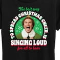 thumbnail image 3 of ELF - Christmas Singing - Women's Short Sleeve Graphic T-Shirt, 3 of 5