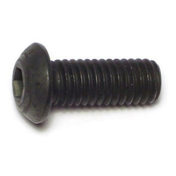 3/8"-16 x 1" Plain Button Head Socket Cap Screws SCSB-148 (10 pcs.)