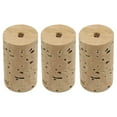 thumbnail image 1 of 3 Pcs Bouchons de Liège en Bois Pratiques pour Flûte Accessoires de Réparation de Flûte (Kaki), 1 of 9