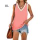 thumbnail image 2 of Minnieouse Camiseta sin mangas con cuello en V para mujer Camiseta informal con bloques de color Camiseta sin mangas informal Prendas para la parte del cuerpo Rosado SG Minnieouse AP002686-14, 2 of 6
