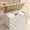 White, variant on Atopoler Tampon Holder Box,Wood Bathroom Countertop Sanitary Napkin Organizer with 3 Compartment and Lid for Cotton Swab Hairpin,White Color