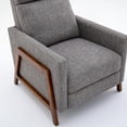 thumbnail image 5 of Veneto Push Back Recliner in Performance Fabric - Ashen Gray, 5 of 18