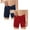 Z01-Navy 1PCS & Red 1PCS, variant on TBWNWG Girls Shorts Size 14 Slim V Cross Waist Short Leggings Bike Dance Gymnastics Shorts 2 Packs,Sizes 9-10 Years